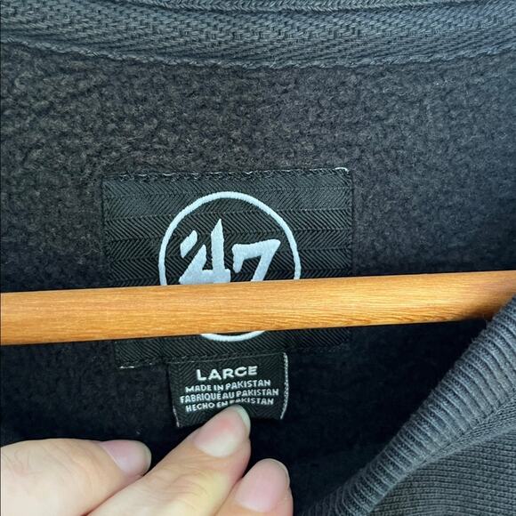 Mens '47 Brand Kansas City Chiefs Pullover Sweatshirt Size Large - Picture 6 of 8